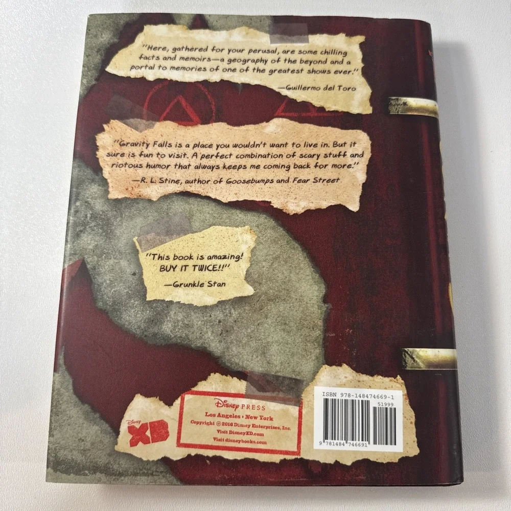 Disney Gravity Falls Journal 3 Hardback First Edition by Alex Hirsch‎